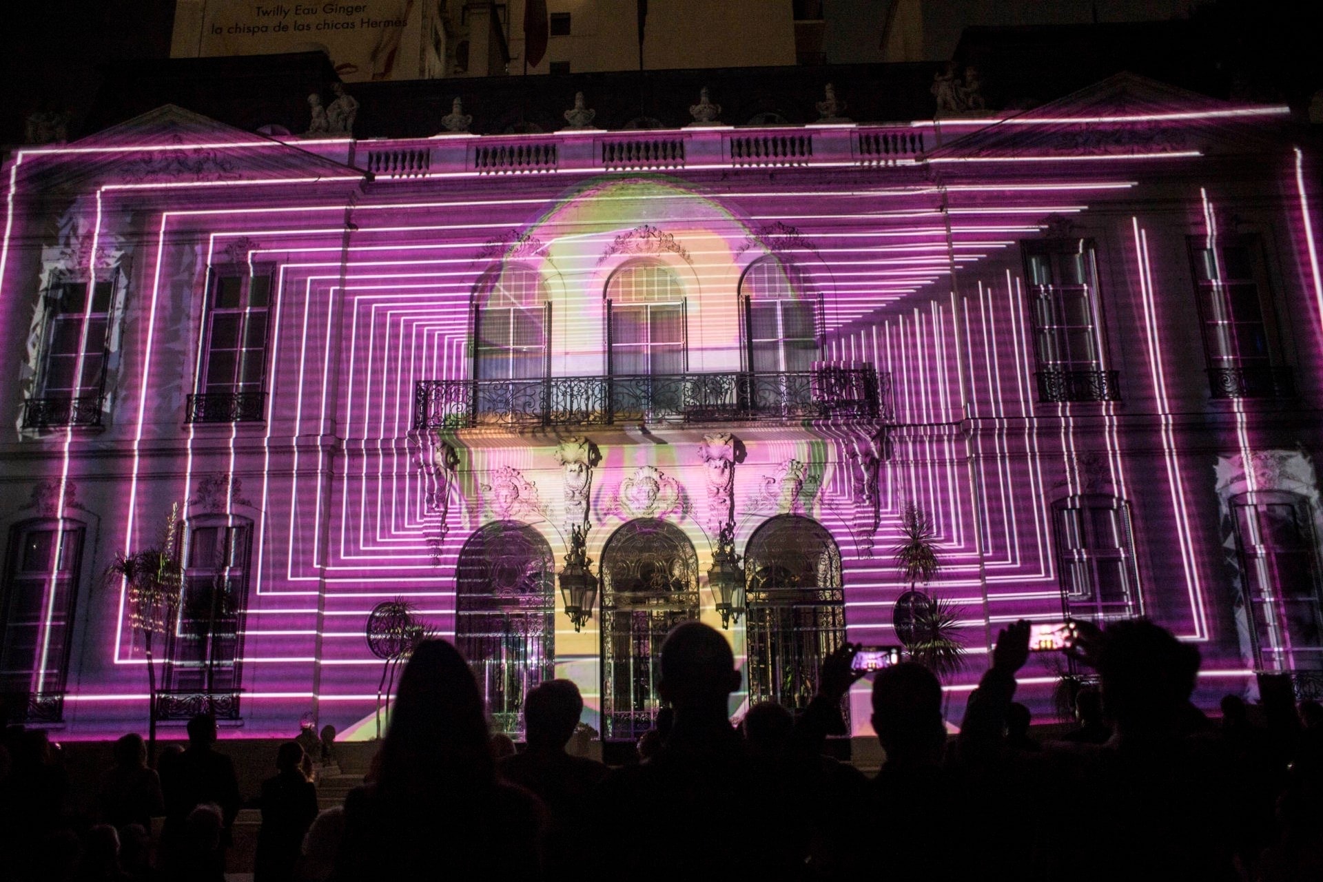 Digital art show in Buenos Aires